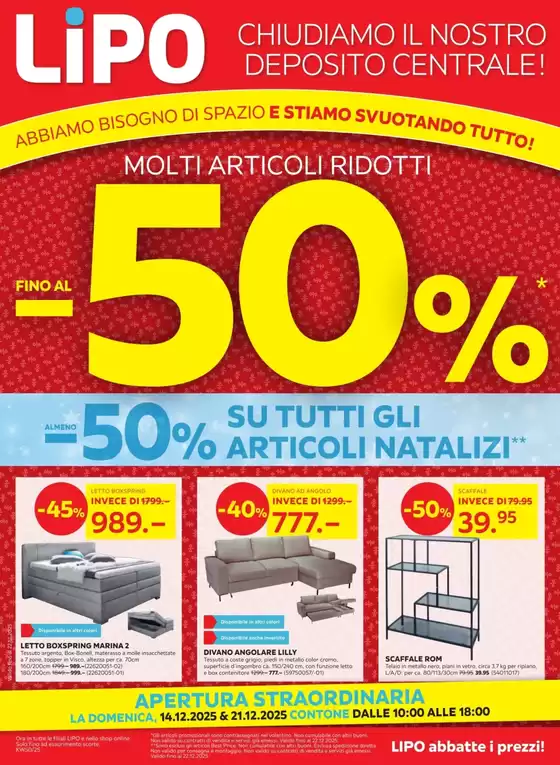 Lipo Katalog in Amriswil | Lipo Catalogo - IT | 2025-12-09T00:00:00.000Z - 2025-12-22T00:00:00.000Z