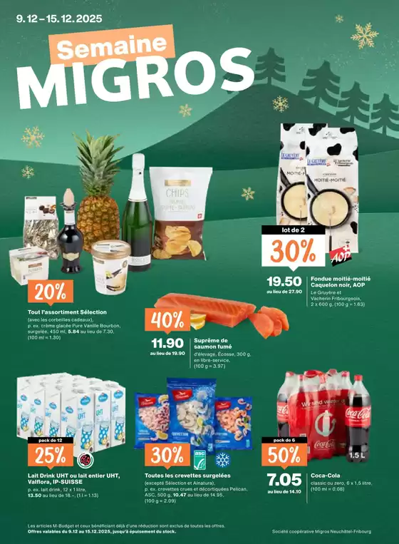 Migros Katalog in Langenthal | Jetzt spare mit üse Deals | 2025-12-09T00:00:00.000Z - 2025-12-15T00:00:00.000Z