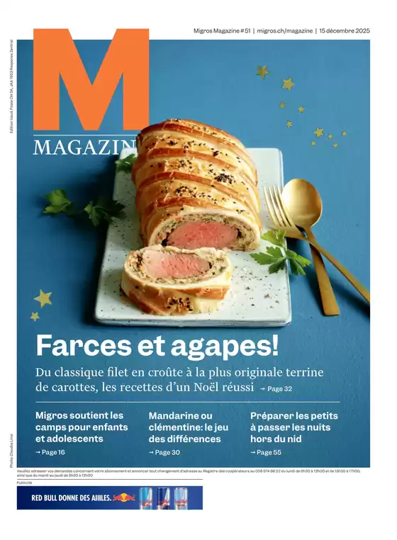 Migros Katalog in Neuchâtel | Tolles Ängbot für alli Chunde | 2025-12-15T00:00:00.000Z - 2025-12-15T00:00:00.000Z