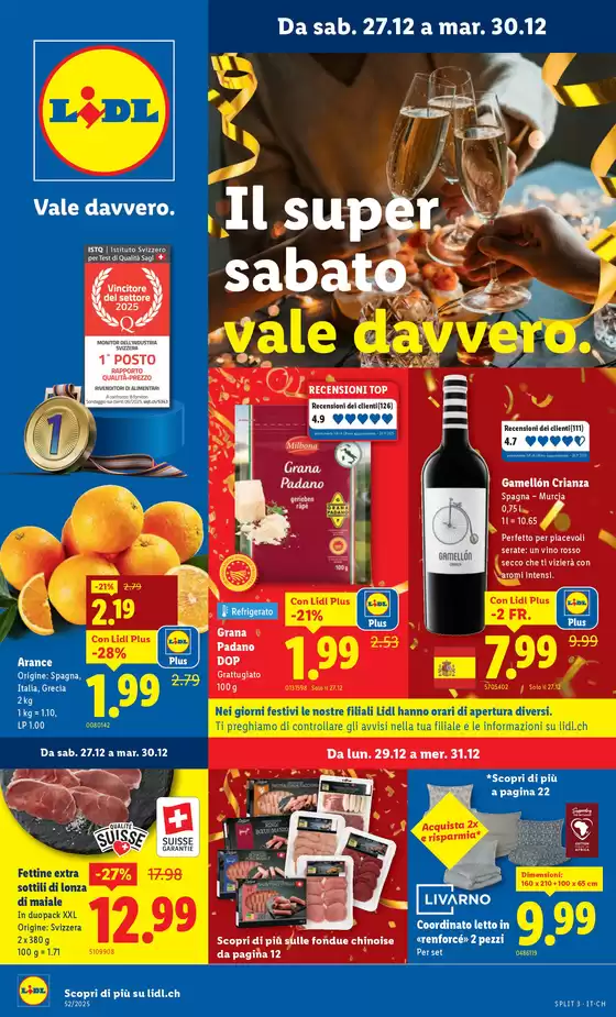 Lidl Katalog in Ebikon | 27.12 - 30.12 | 2025-12-27T00:00:00.000Z - 2025-12-30T00:00:00.000Z