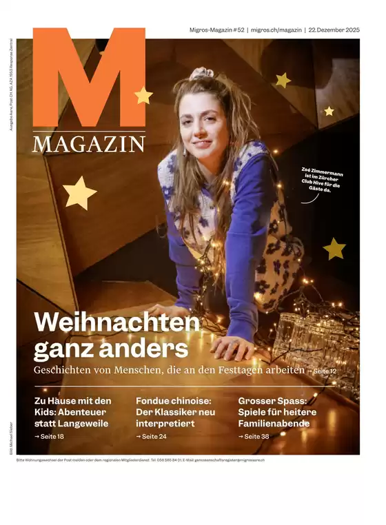 Migros Katalog in Opfikon | Migros magazin | 2025-12-22T00:00:00.000Z - 2025-12-22T00:00:00.000Z