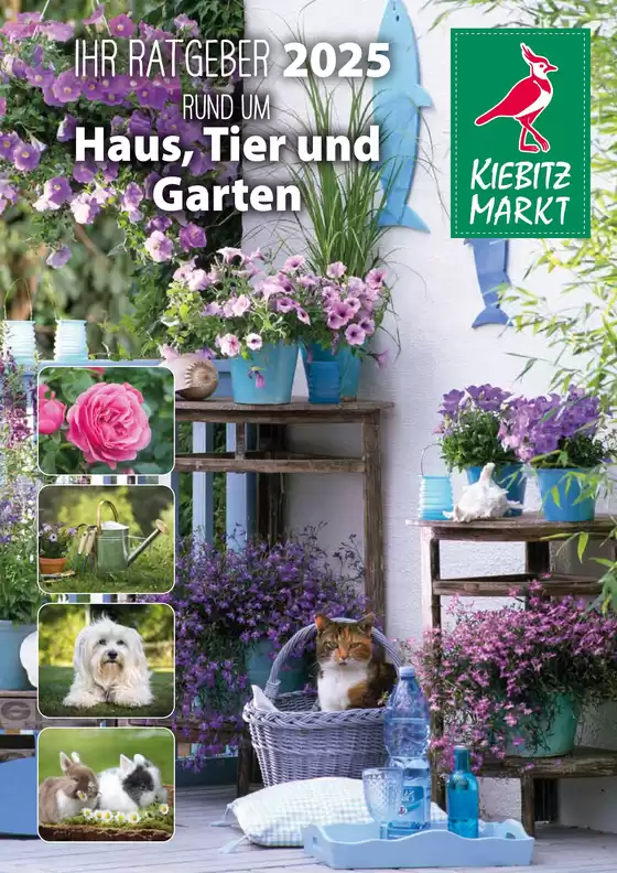 Kiebitzmarkt Garten- und Tierkatalog 2025