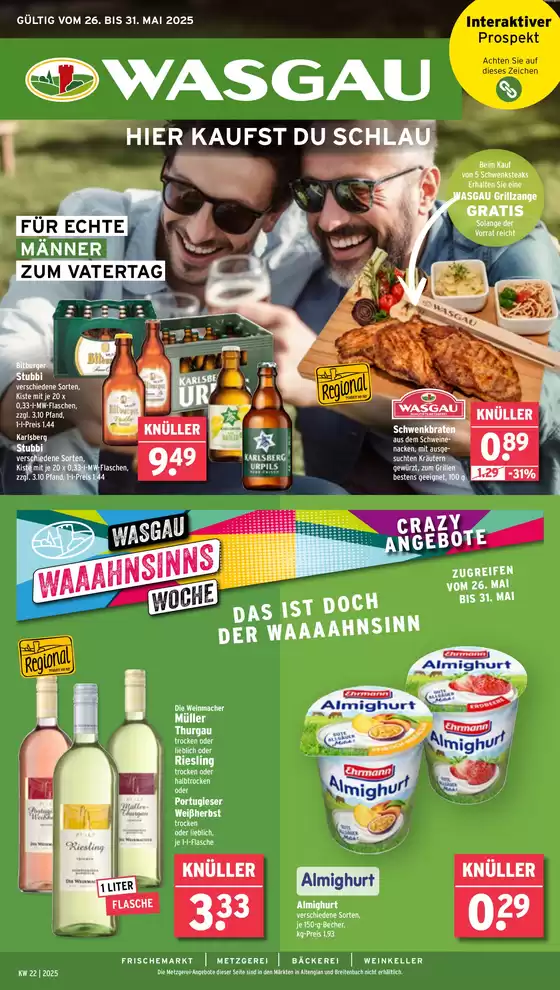Wasgau flugblatt