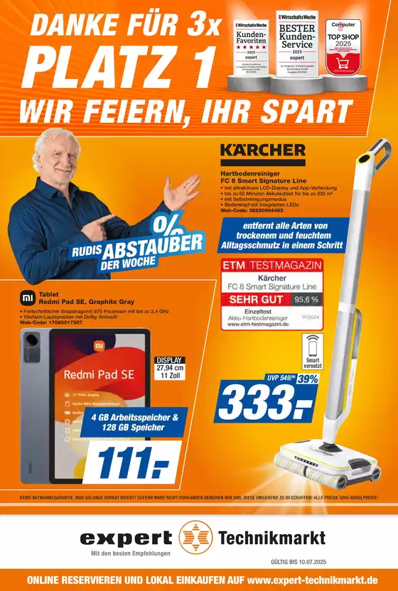 Expert flugblatt