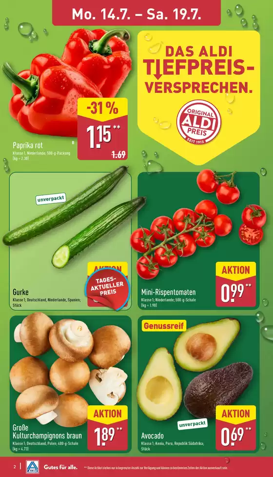 Sonderangebote für Sie