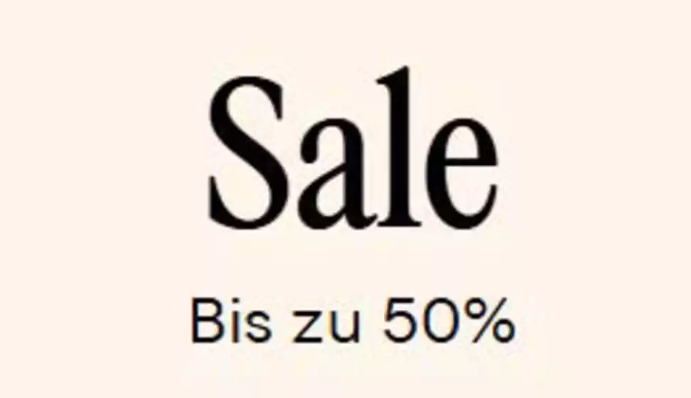 Sale Bis Zu 50%