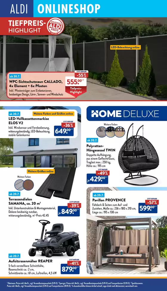 Neue Angebote zum Entdecken