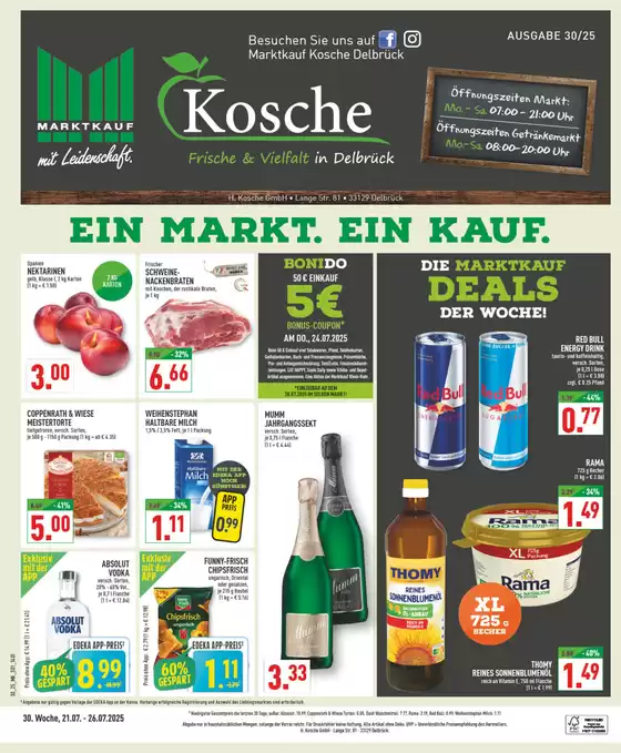 Große Auswahl an Angeboten