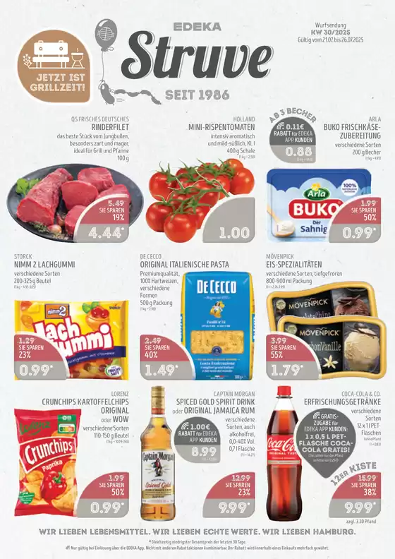 Edeka Struve flugblatt