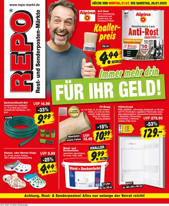 Neue Angebote zum Entdecken