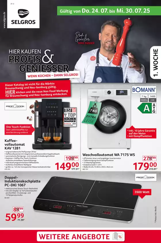 Selgros Katalog in Stuttgart | Non Food | 2025-07-24T00:00:00.000Z - 2025-07-30T00:00:00.000Z