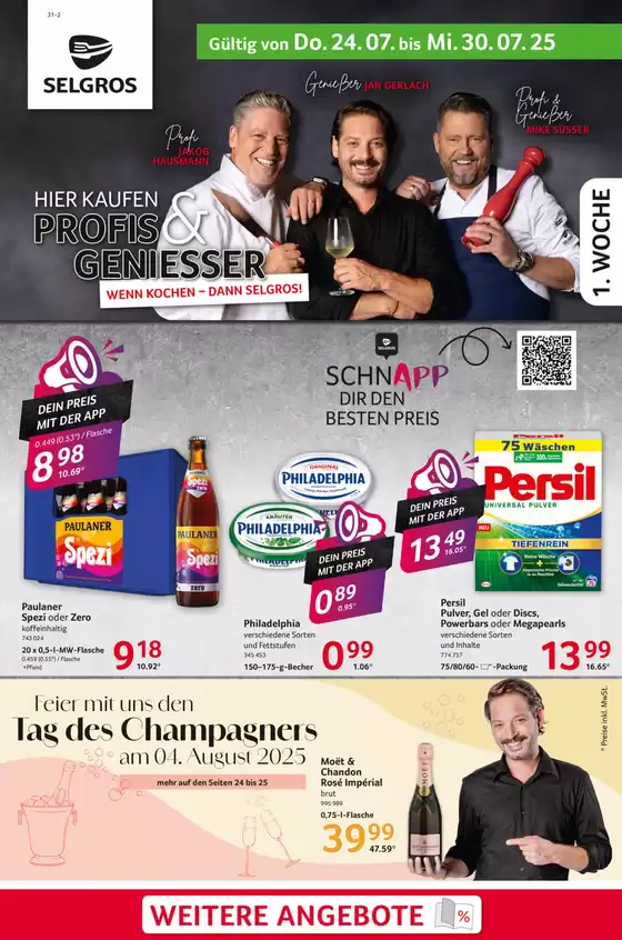 Selgros Katalog in Stuttgart | Food | 2025-07-24T00:00:00.000Z - 2025-07-30T00:00:00.000Z