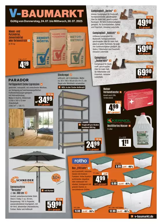 Neue Angebote zum Entdecken
