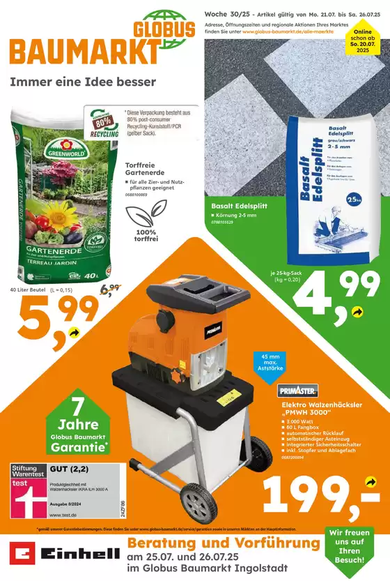 Globus Baumarkt prospekt