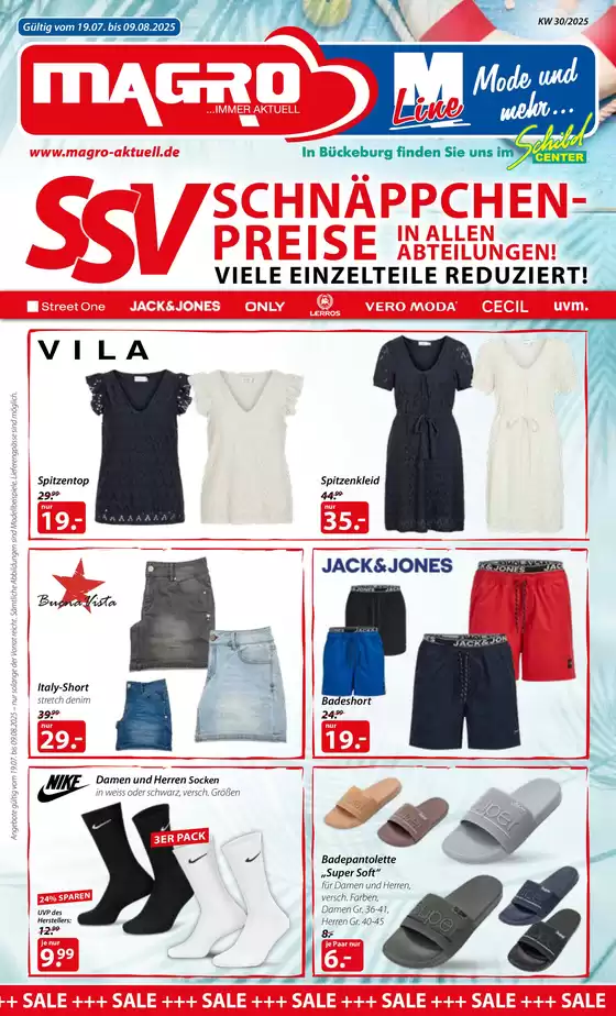 Kaufhaus Magro Katalog in Cottbus | SCHNÄPPCHEN PREISE | 2025-07-24T00:00:00.000Z - 2025-08-09T00:00:00.000Z