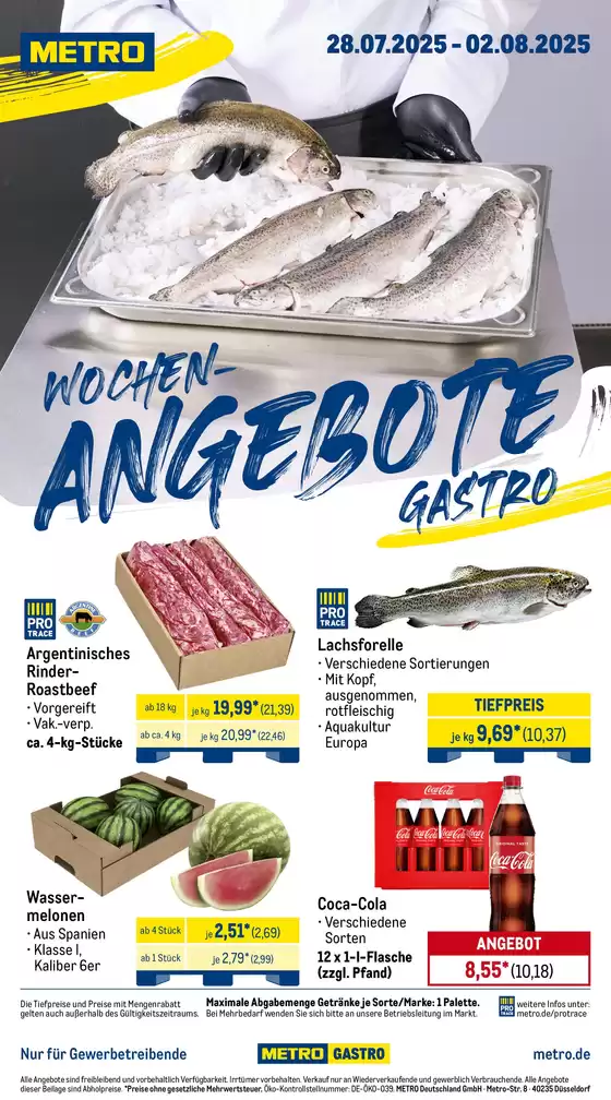 Metro Katalog in Nürnberg | Aktuelle Schnäppchen und Angebote | 2025-07-28T00:00:00.000Z - 2025-08-02T00:00:00.000Z