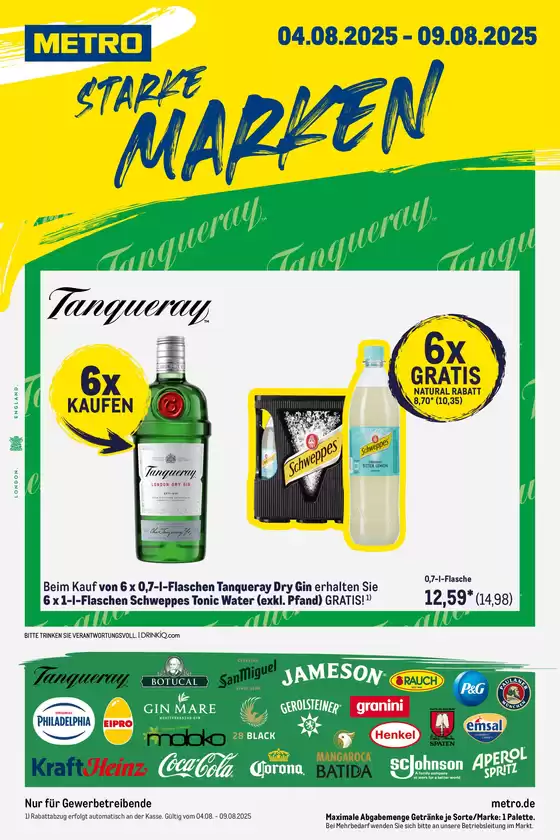 Metro Katalog in Koblenz | Starke Marken | 2025-08-04T00:00:00.000Z - 2025-08-09T00:00:00.000Z
