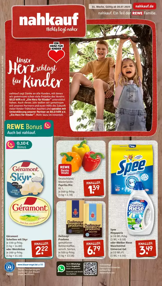 nahkauf Katalog in Weimar | Jetzt sparen mit unseren Deals | 2025-07-27T00:00:00.000Z - 2025-08-02T00:00:00.000Z