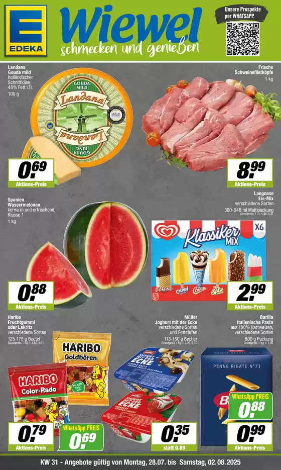 EDEKA Katalog in Haltern am See | Tolles Angebot für alle Kunden | 2025-07-27T00:00:00.000Z - 2025-08-02T00:00:00.000Z