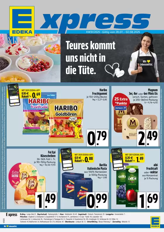 Sonderangebote für Sie