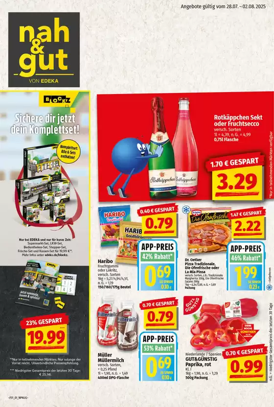 EDEKA Katalog in Berlin | Top-Angebote für alle Schnäppchenjäger | 2025-07-27T00:00:00.000Z - 2025-08-02T00:00:00.000Z