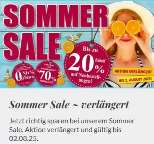 Sommer Sale.