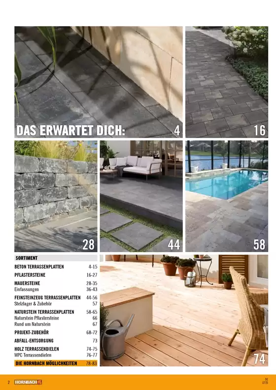 Projekt-Katalog: Garten- und Terrassengestaltung