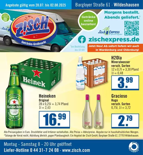Zisch Katalog | Sonderangebote für Sie | 2025-07-31T00:00:00.000Z - 2025-08-02T00:00:00.000Z