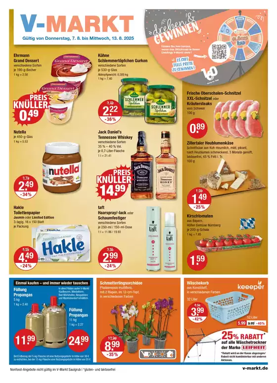 V Markt Katalog in Buchloe | Unsere besten Deals für Sie | 2025-08-07T00:00:00.000Z - 2025-08-13T00:00:00.000Z