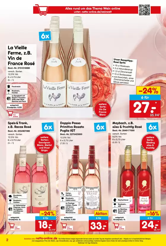 Online-Angebote August