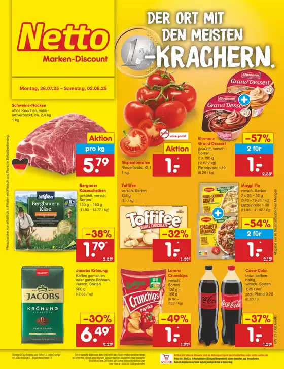 Netto Marken-Discount Katalog in Herten | Unsere besten Schnäppchen | 2025-07-28T00:00:00.000Z - 2025-08-02T00:00:00.000Z