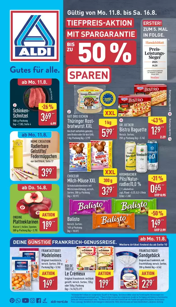 Tolles Angebot für alle Kunden