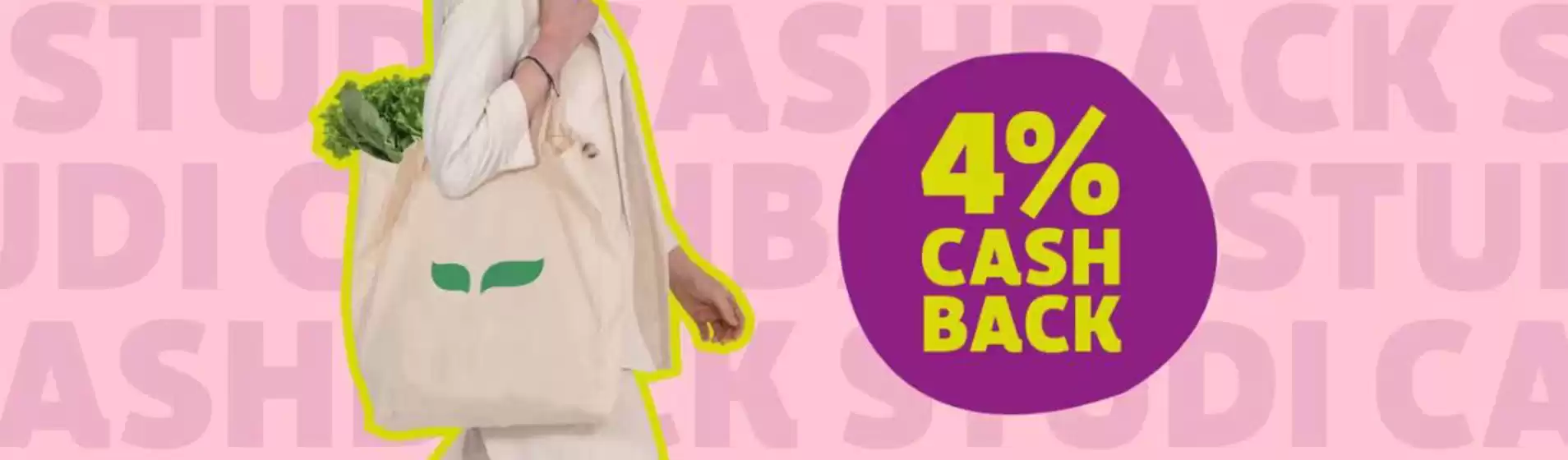 4% Cash Back