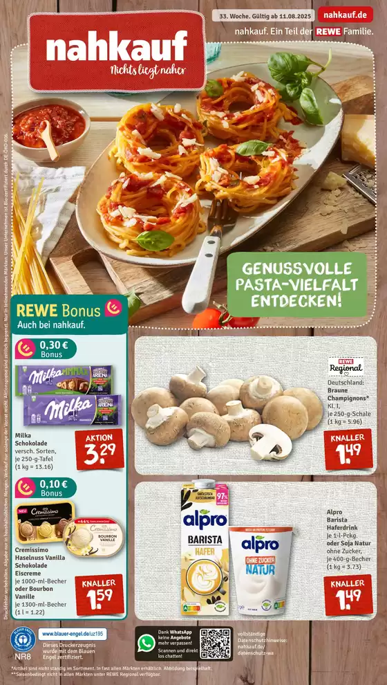 nahkauf Katalog in Krefeld | Attraktive Sonderangebote für alle | 2025-08-10T00:00:00.000Z - 2025-08-16T00:00:00.000Z