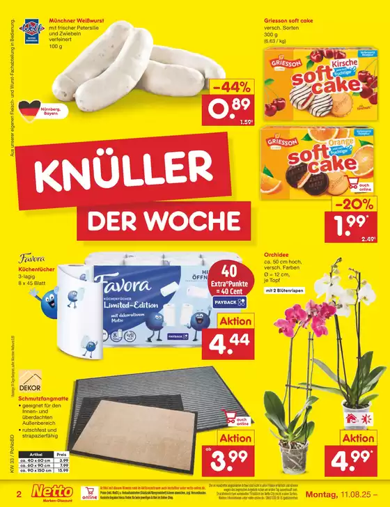 Rabatte und Aktionen
