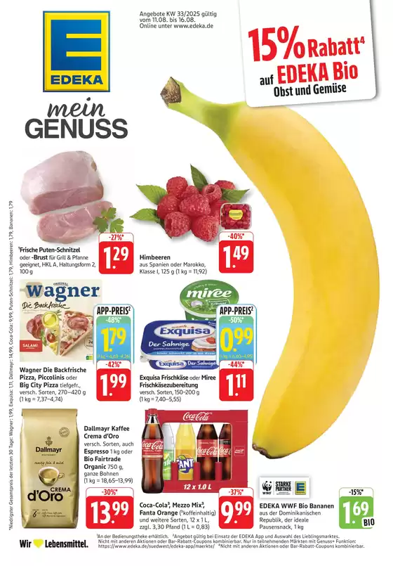 EDEKA Katalog in Reutlingen | Top-Angebote für Sparfüchse | 2025-08-10T00:00:00.000Z - 2025-08-16T00:00:00.000Z