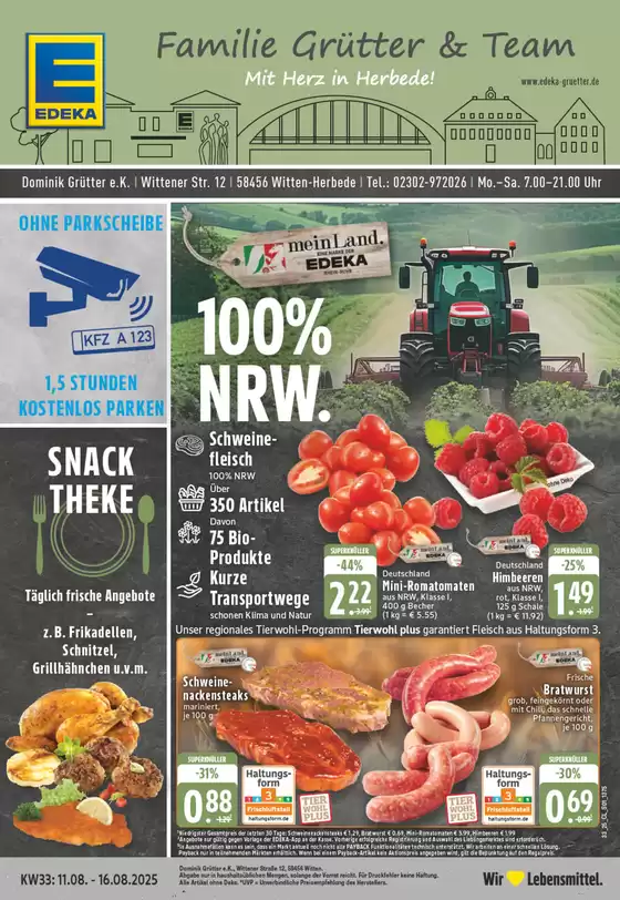 EDEKA Katalog in Dortmund | Exklusive Deals für unsere Kunden | 2025-08-10T00:00:00.000Z - 2025-08-16T00:00:00.000Z