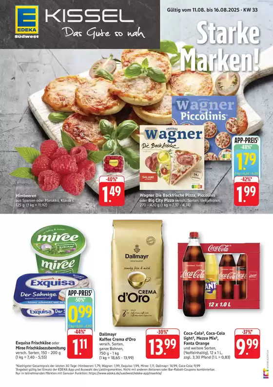 EDEKA Katalog in Heidelberg | Aktuelle Sonderaktionen | 2025-08-10T00:00:00.000Z - 2025-08-16T00:00:00.000Z