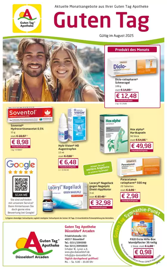 Guten Tag Apotheke Katalog | Guten Tag | 2025-08-14T00:00:00.000Z - 2025-08-31T00:00:00.000Z