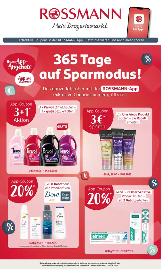 365 Tage auf Sparmodus!