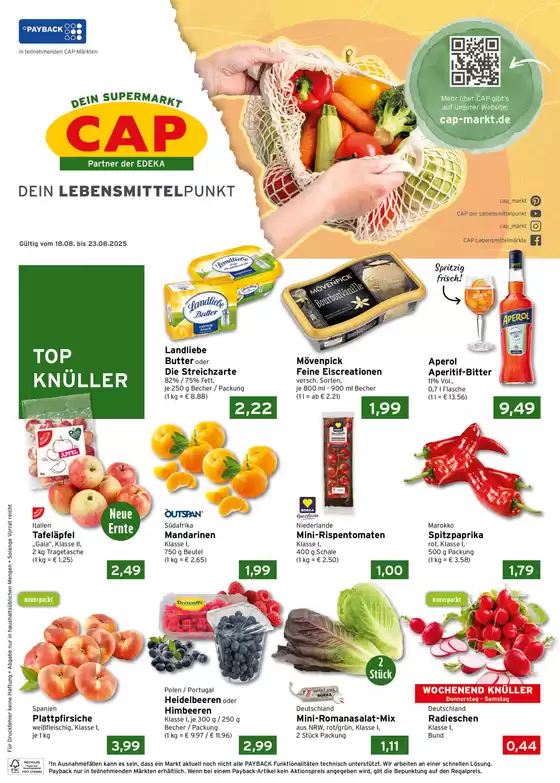 CAP Markt Katalog | Neue Angebote zum Entdecken | 2025-08-18T00:00:00.000Z - 2025-08-23T00:00:00.000Z