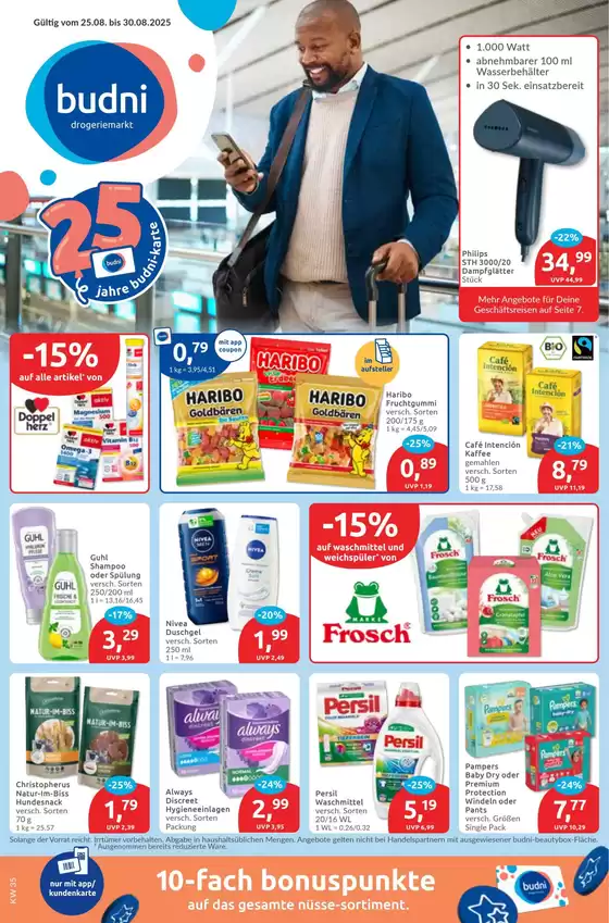 Budni Katalog in Hanau | Top-Angebote für alle Schnäppchenjäger | 2025-08-25T00:00:00.000Z - 2025-08-30T00:00:00.000Z