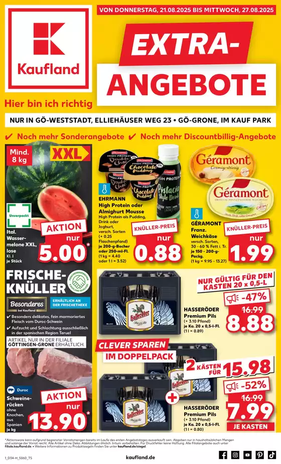 Kaufland Katalog | Angebote für Schnäppchenjäger | 2025-08-17T00:00:00.000Z - 2025-08-27T00:00:00.000Z