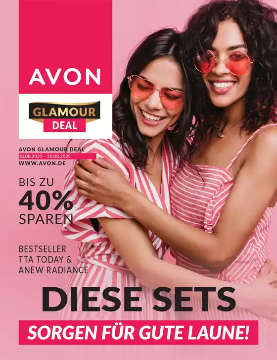 AVON Katalog in Bochum | Brochure AVON Glamour Deal | 2025-08-18T00:00:00.000Z - 2025-08-20T00:00:00.000Z