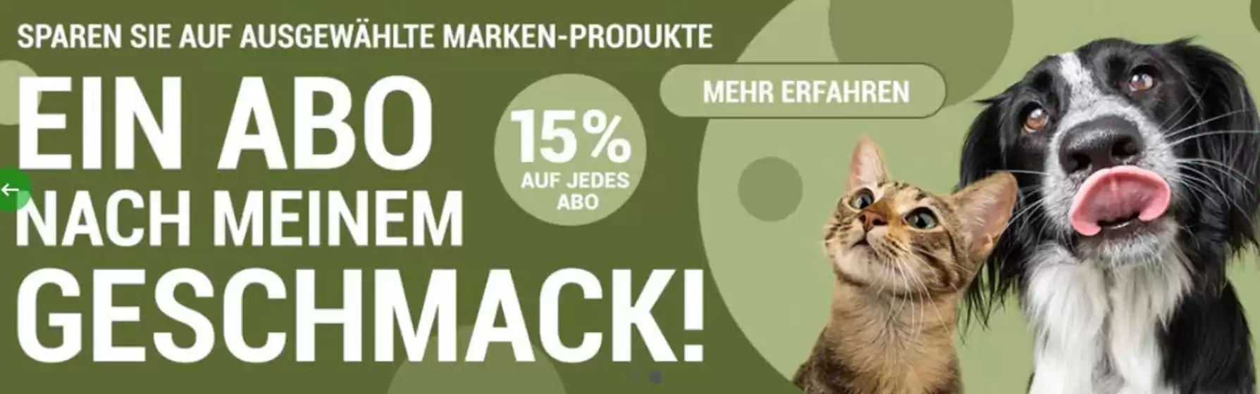 Petshop Katalog in Aachen | 15% Auf Jedes Abo | 2025-08-20T00:00:00.000Z - 2025-09-28T00:00:00.000Z