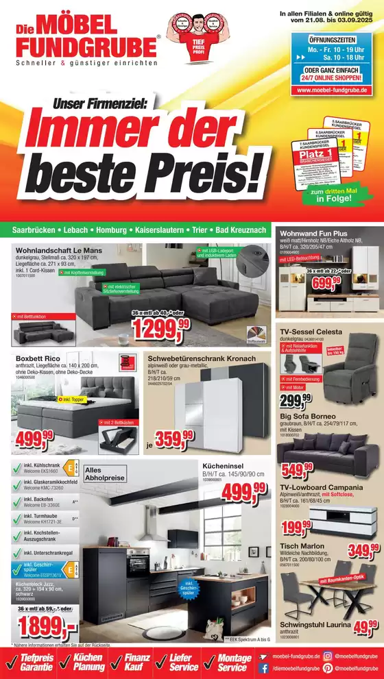 Möbelfundgrube Katalog | Folder Möbelfundgrube | 2025-08-21T00:00:00.000Z - 2025-09-03T00:00:00.000Z