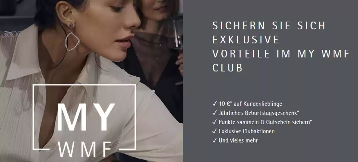 Sichern Sie Sich Exklusive Vorteile In My WMF Club