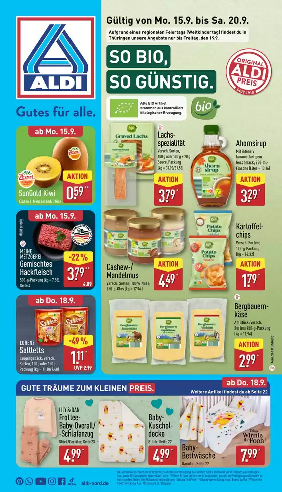Aldi Nord flugblatt