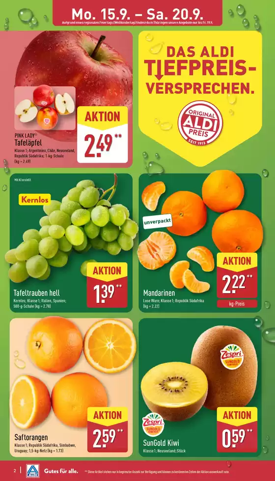 Aldi Nord flugblatt