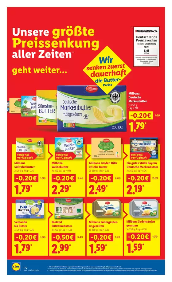 Lidl flugblatt